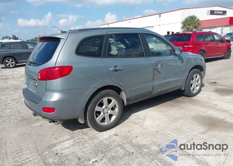 2008 Hyundai Santa Fe Limited/Se из США, поврежденный, VIN 5NMSH13E28H137452